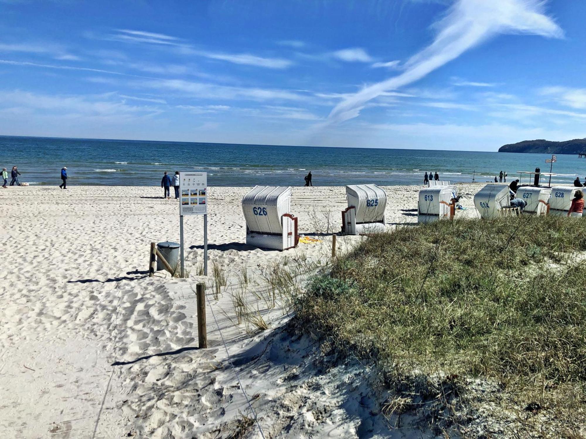 Sommerwind - Villa Helene Mit Meerblick In Top Lage Binz Kültér fotó